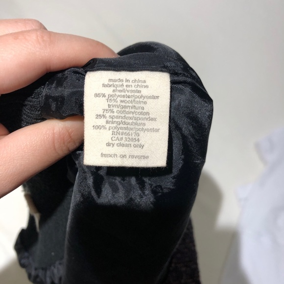 Silence + noise tweed mini skirt - Picture 4 of 4